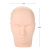 Training Head, Mannequin Head, Practice Make-up Dummy Model Heads, Make-up Head, Massage Training Practice Head, Eyelash Extension Set, Grafting False Eyelashes, Tweezers, Cleaning Rod, Glue