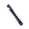 Hamans Titanium Alloy EDC Pry Bar with Bottle Opener Screwdriver Function Multi Tool (Black)