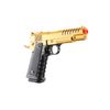 Gold 2011 Alloy Series Spring Airsoft Pistol with Vented Slide