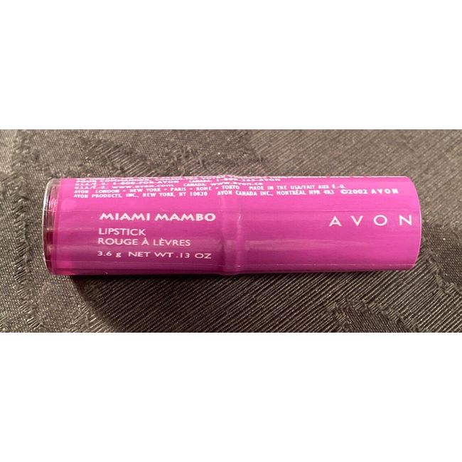 New Avon 2002 Miami Mambo Lipstick .13oz Shell Pink Rose