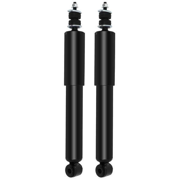 Front Shocks,ECCPP Set of 2 Shocks Absorbers for Ford Fits 1985 1986 1987 1988 1989 1990 1991 1992 1993 1994 1995 1996 for Ford F-150 344049 Auto Shocks Gas Shocks Black Shocks Sets Amortiguadores