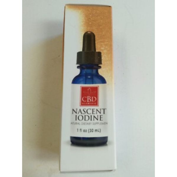 Scientific Natural Nascent Iodine Supplement Thyroid Support 1fl oz  30ml