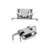 OTOTEC 4pcs Controller Charging Port Socket Compatible with Xbox One Dual Sense Controller Replacement USB charging port socket Silver