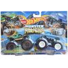 Hot Wheels Monster Trucks Snake Bite Vs Bigfoot Demolition Doubles