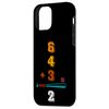 iPhone 12 mini Baseball Player - 6 4 3 2 Double Play Baseball Case