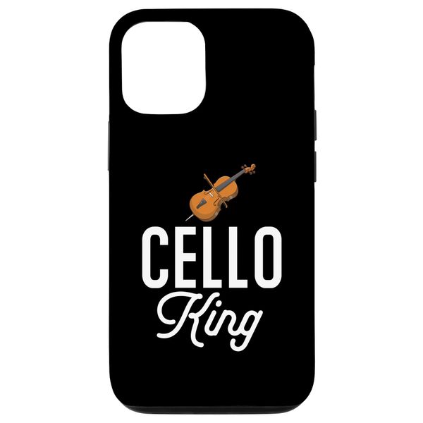iPhone 12/12 Pro Cellist Funny Music Cello King Case