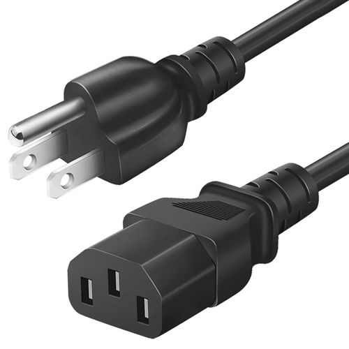 6 Ft Power Cord Cable for Dynex TV DX-26L150A11, DX-LCD32-09, DX-L42-10A. DX-32L150A11, DX-37L150A11, DX-40L261A12, DX-L42-10A DX-55L150A11, and More