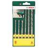 Bosch Accessories 2607019447 SDS-Plus Hammer Drill Bit Set, Grey, 6-Piece