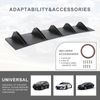 Black Rear Bumper Lower Lip Diffuser Shark 5 Fins Spoiler Chin For E46 E90 E92
