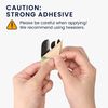kwmobile Mouse Feet Replacement Compatible with Razer DeathAdder Elite Computer Mouse Skates Sticker - Black