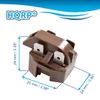 HQRP 2-Pack 4 Pin Universal Refrigerator Freezer Compressor PTC Start Relays Starter IC-4 Replacement