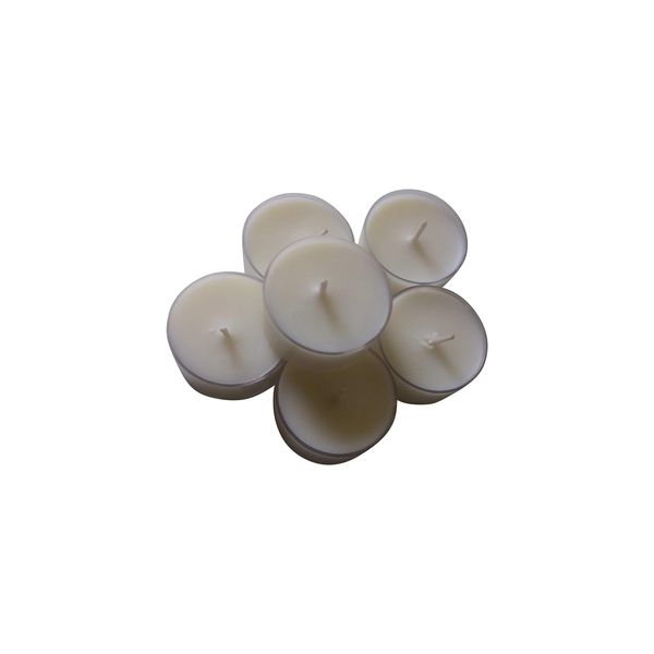 Natural Organic Coconut Wax Tea Light 20 Pack