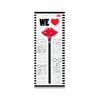 NPW-USA B & W Lips Pencil Toppers