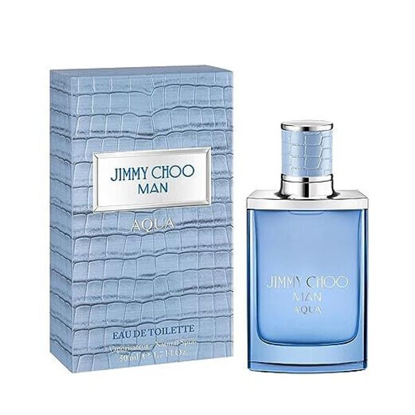 AQUA BY JIMMY CHOO-EDT-SPRAY-1.7 OZ-50 ML-AUTHENTIC-MADE IN FRANCE