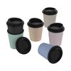 Uakeii Organic coffee mug to go, 250 ml (lilac)