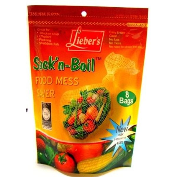Liebers Sack-n-boil Bag, 8 ct