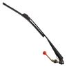 2 Set UTV Manual Hand Operated Windshield Wiper Blade Universal Replacement Kit