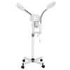 2in1 Facial Steamer on Wheels Ionic Ozone w/5X Magnifying Lamp Hot Mist Function