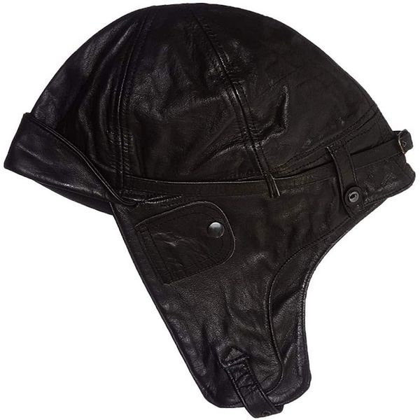 FLIGHT LEATHER HOOD BLACK