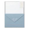 Midori 86508006 Letter Set Foil Stamped Envelopes, Haze Grass Pattern