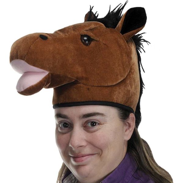 Beistle Cosplay Hat Animal Horse Hat for Adults