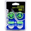 Fox Matrix Big Bore Flexi Toss Pots - 2 Cups for Feeding, Size: Medium