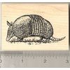 Armadillo Rubber Stamp