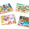 Vilac 2643 House Wooden Puzzle, Multi-Color