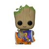 Funko Pop! Marvel: I Am Groot, Groot with Cheese Puffs