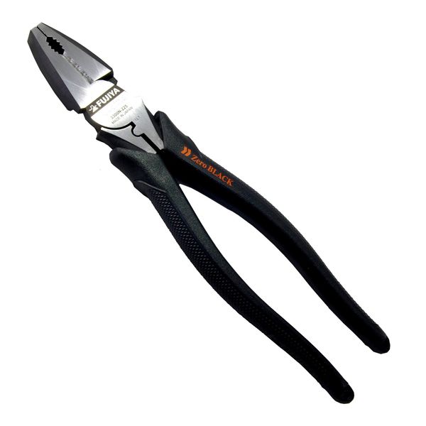 Fujiya 3300N-225 Electric Craftsman Eccentric Pliers, Zero Black