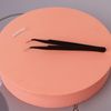 1pcs Fine Point Tweezers Splinter Tweezer Professional Precision Pointed Tweezer Sharp Precision Needle Nose Tip Anti-Static Stainless Steel Curved Tweezers