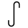 National Hardware N275-514 Modern S Hook Small, 4-3/4", Black