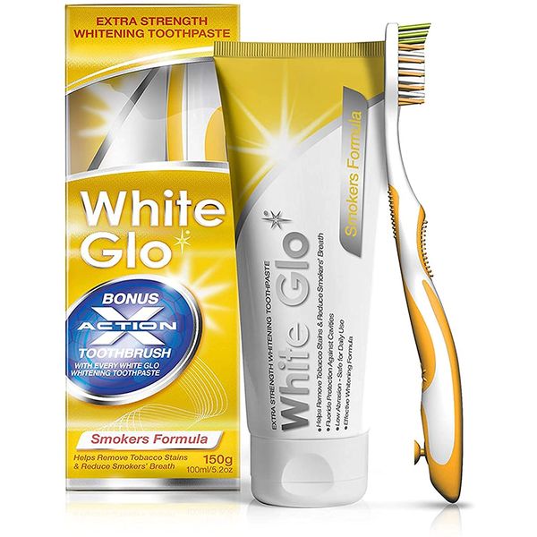 White Glo Smokers Formula Whitening Toothpaste (100ml)