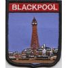 Blackpool Lancashire Flag Embroidered Patch Badge by 1000 Flags