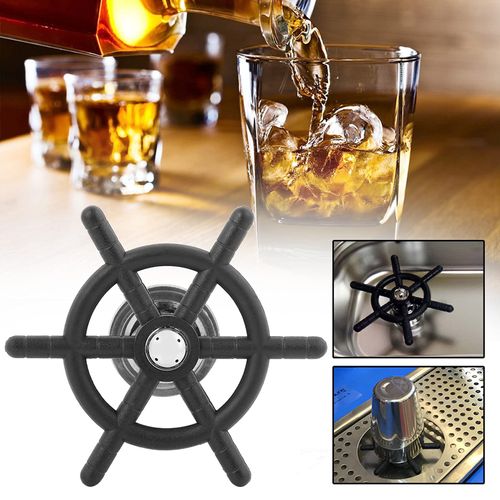 Glass Rinser, Stainless Steel Bottle Washer Faucet Rinser Cup Cleaner Sink Attachment Accessories for Home Bar Beer Glass Coffee Cup
