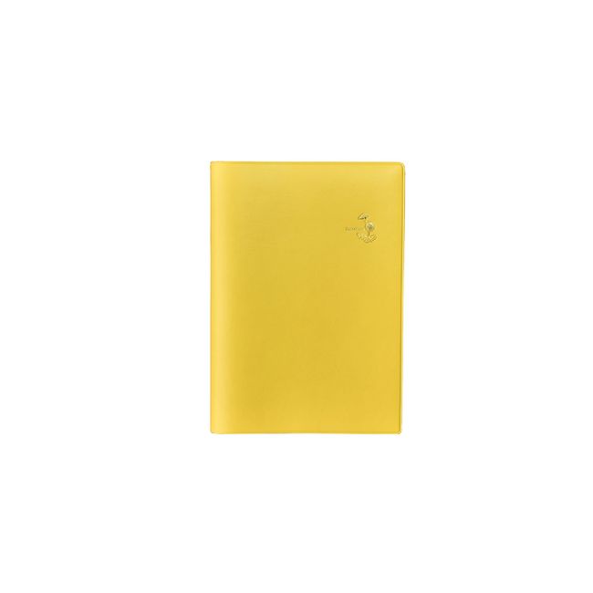 Yumekirock A5 Notebook Cover Separate Diary Weekly Daily Use One Point Cover Dandelion Yellow oneDA