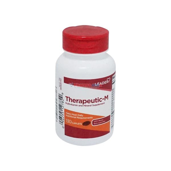 Leader Therapeutic-M, 130 Caplets Each