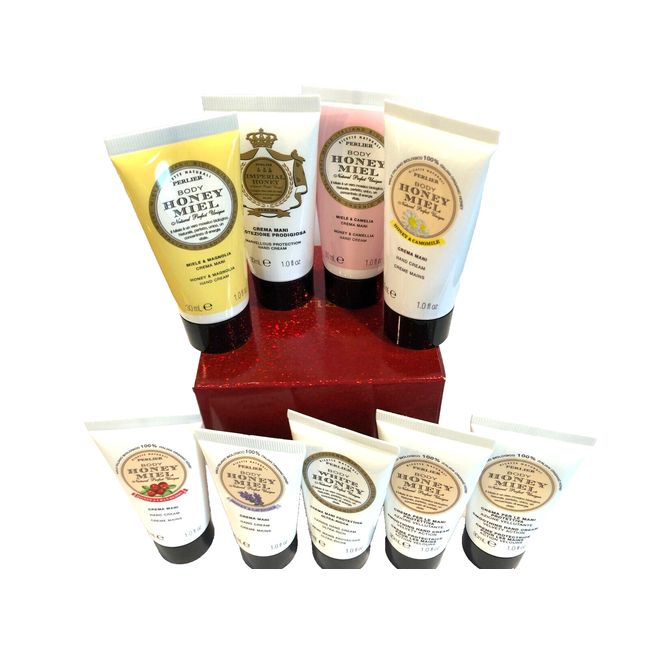 PERLIER  9-Piece* travel size  * Hand Creams  * Assorted  as shown  1 oz. each-