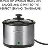 Kenmore 7 Quart Slow Cooker - Programmable Crock Pot with Dipper, Stainless Stee