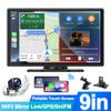 9" Wireless Car Stereo Apple Carplay Android Auto GPS with 1080P Backup Camera