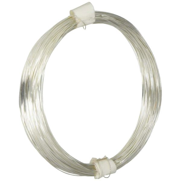 EFCO 0.40 mm x 20 m Silver Plated Copper Wire