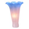Meyda Tiffany 10185 Lily Shade, Pink/Blue