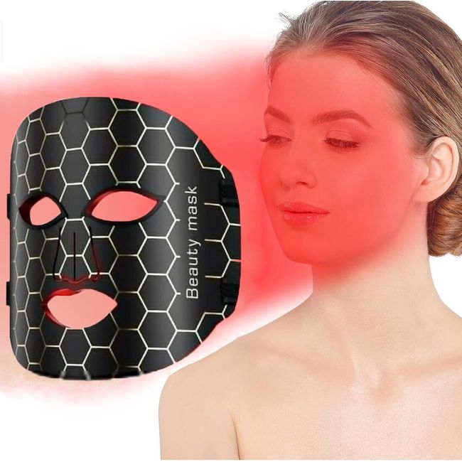 Red Light Therapy Face LED Face Mask Light Therapy Mask for All Facial Skin Care