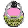 YouCustomizeIt Personalized Pink & Lime Green Leopard Cell Phone Ring Stand & Holder