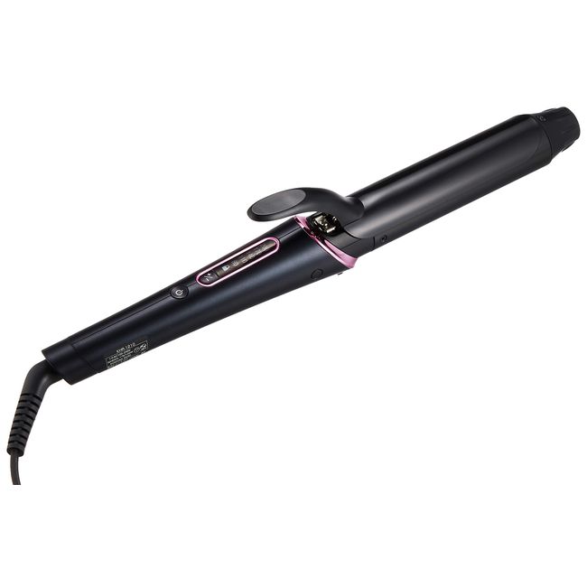 Koizumi KHR-1210/K Hair Iron, Curl 1.3 inches (32 mm), Salon Sense 300, For Overseas Use, Black