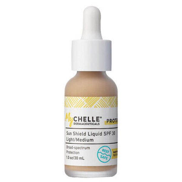 Sun Shield Liquid SPF 50 Light/Medium 1.2 Oz By MyChelle Dermaceuticals