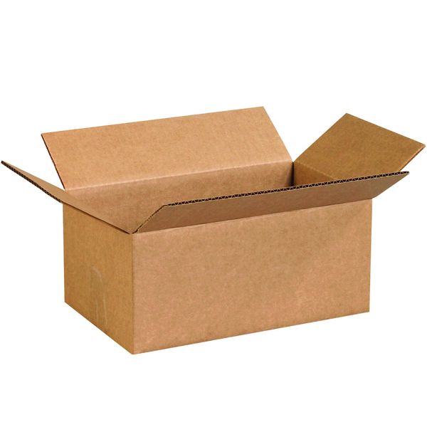 AVIDITI 12 x 7 x 5 Corrugated Cardboard Boxes, Small 12"L x 7"W x 5"H, Pack of 25 | Shipping, Packaging, Moving, Storage Box for Home or Business, Strong Wholesale Bulk Boxes