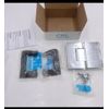 CRL GEN074CH Chrome Geneva 074 Series Wall Mount Short Back Plate Hinge