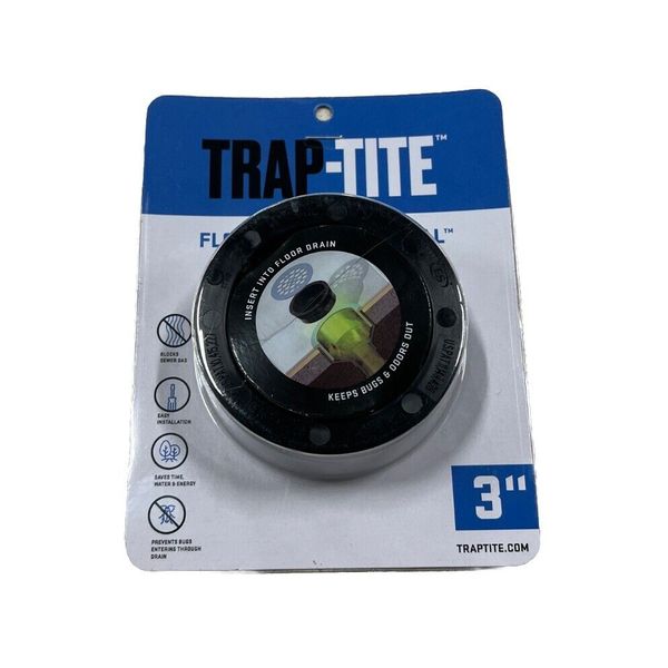 TRAP-TITE 69430 Waterless Trap Seal 3-Inch