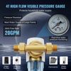VEVOR Spin Down Filter 40 Micron Whole House Sediment Filter for Well Water